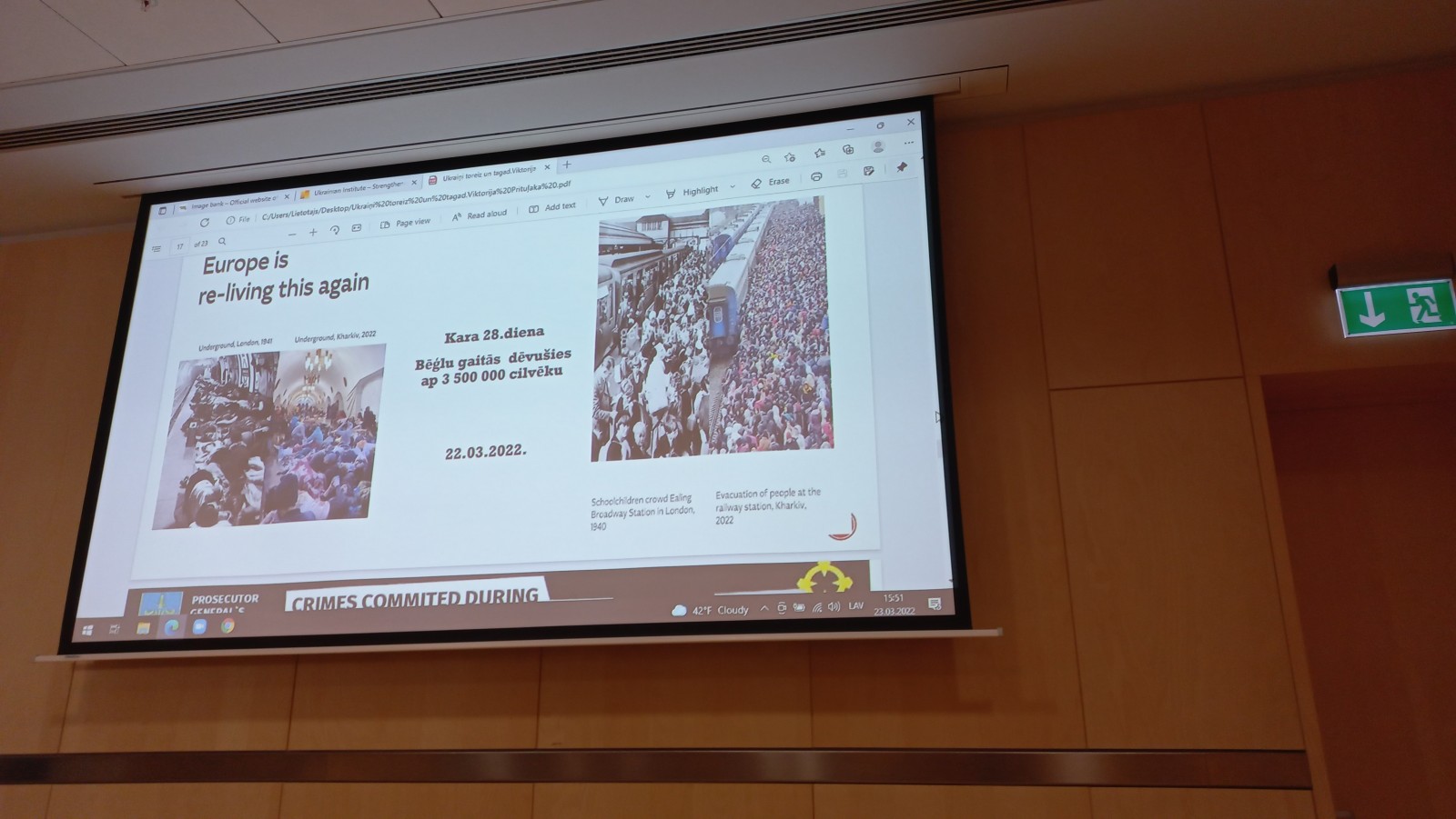 Atvērto durvju diena Rīgā. 23.03.2022. | Patvērums Drošā Māja