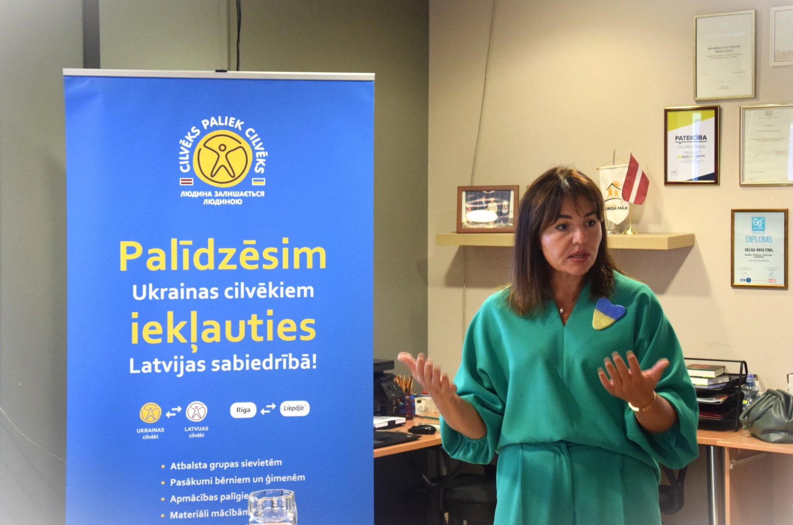 Ukraiņu sieviešu atbalsta grupa Rīgā 20.09.2023. | Patvērums Drošā Māja