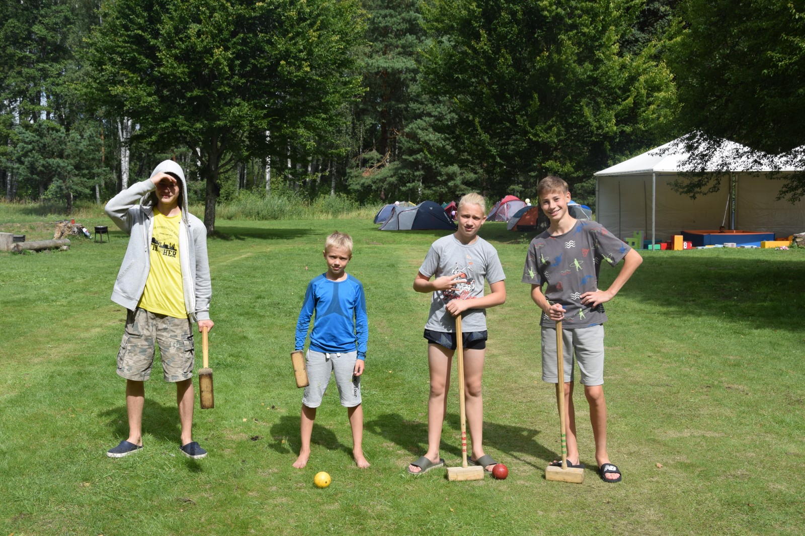Vasaras nometne Otaņķu pagasta Rijniekos | Patvērums Drošā Māja