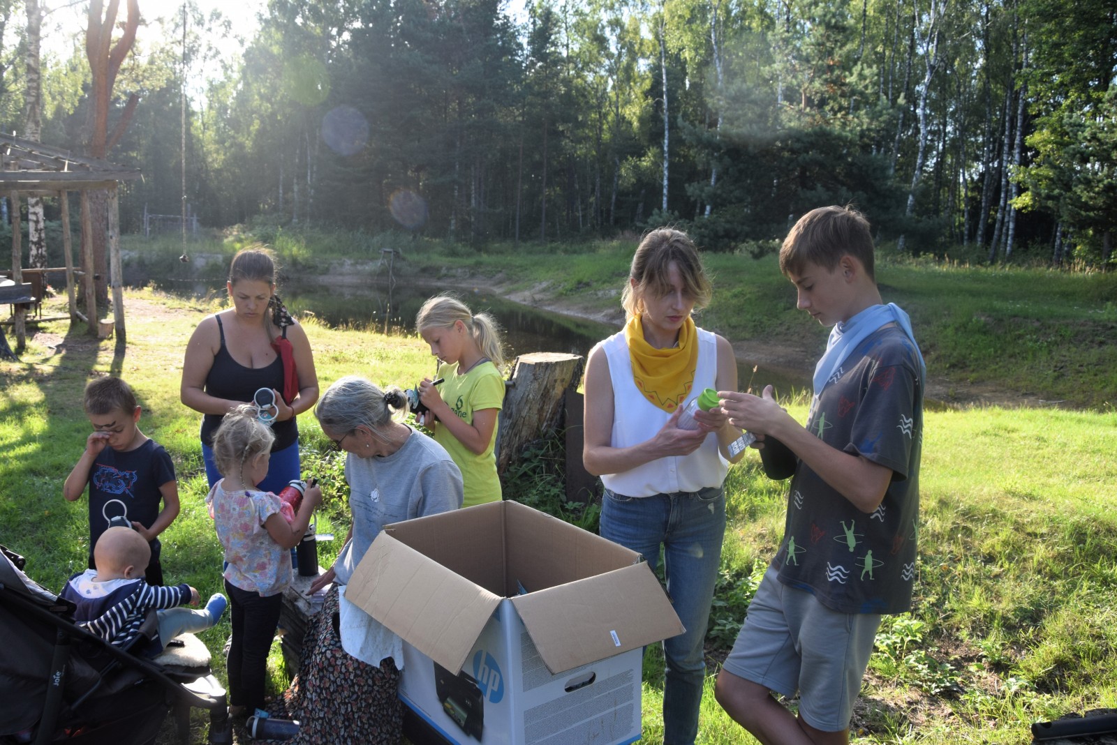 Vasaras nometne Otaņķu pagasta Rijniekos | Patvērums Drošā Māja