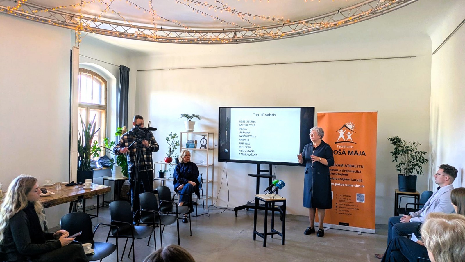 Preses brokastis cilvēku tirdzniecības novēršanai | Patvērums Drošā māja