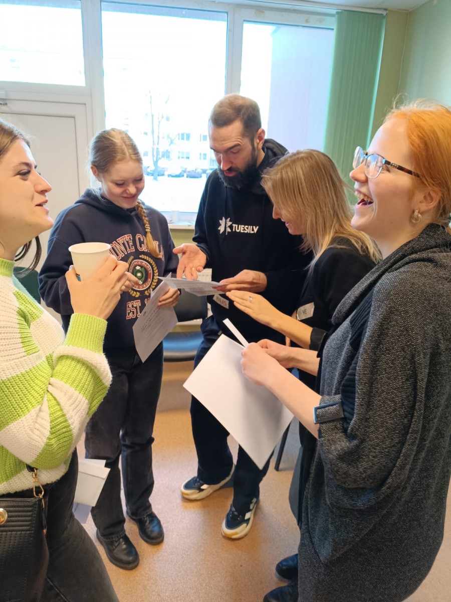 Darbnīca ukraiņu un latviešu jauniešiem Liepājā | Patvērums Drošā māja