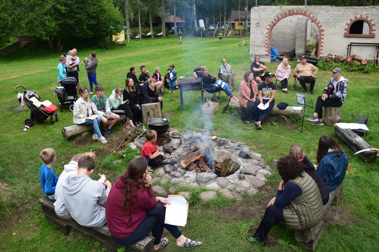 Vasaras nometne Otaņķu pagasta Rijniekos | Patvērums Drošā Māja