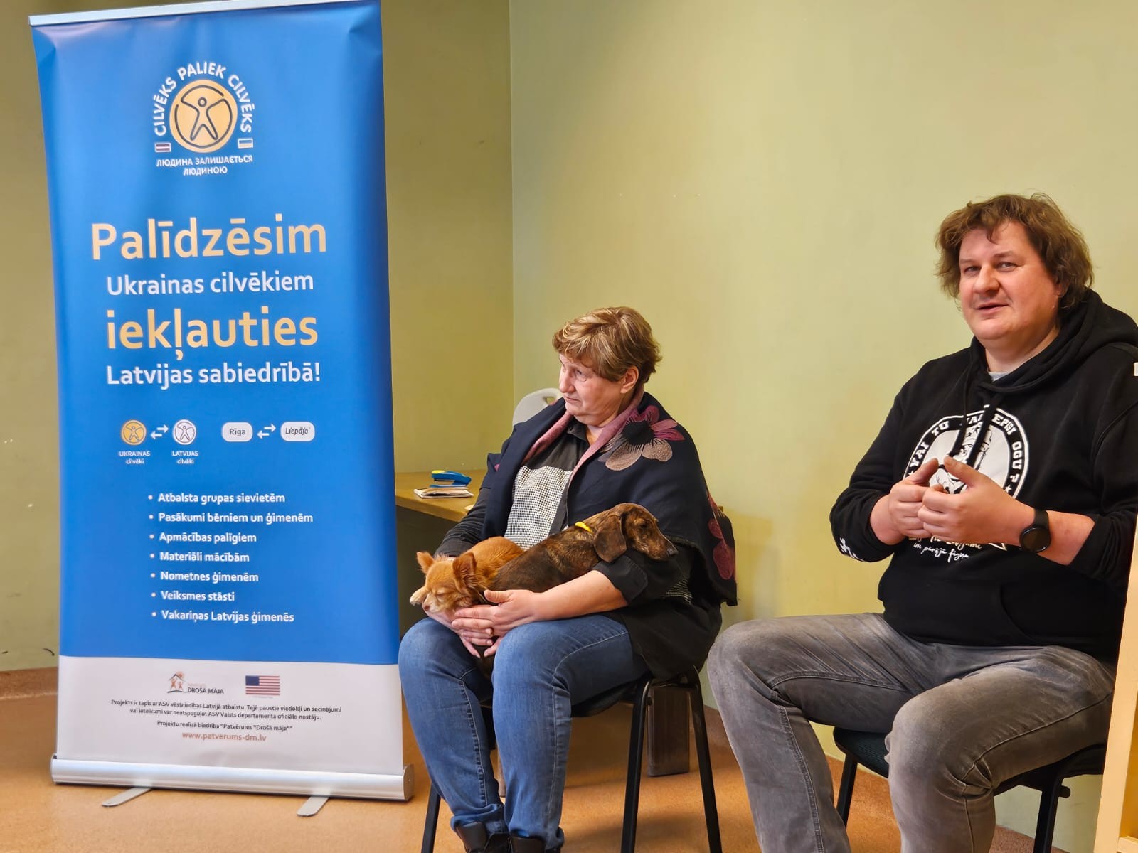Buddy apmācības Liepājā un Rīgā | Patvērums Drošā māja