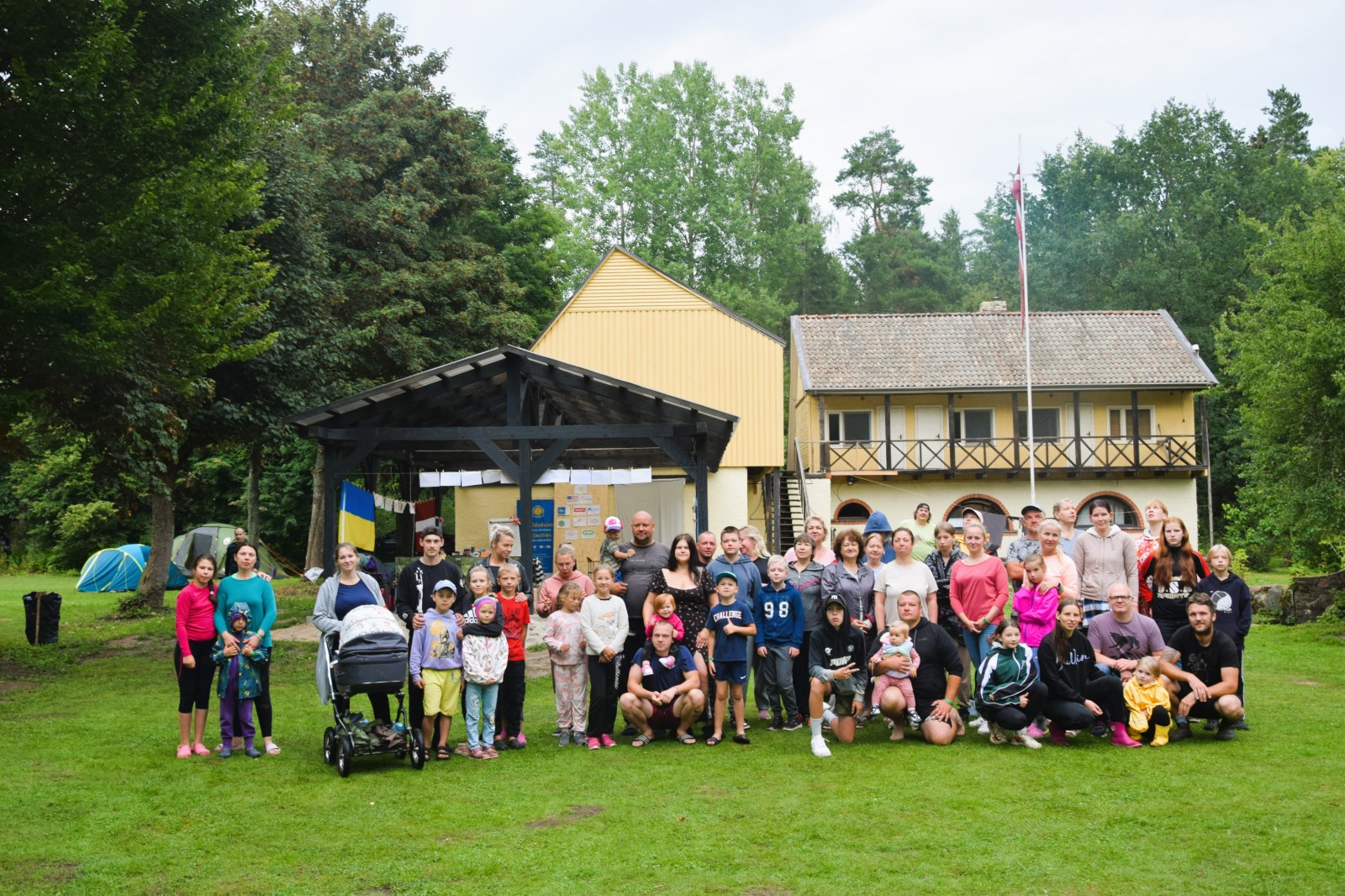 Ukraiņu un latviešu ģimeņu vasaras nometne 2024. gada 26.-28. jūlijā | Patvērums Drošā māja