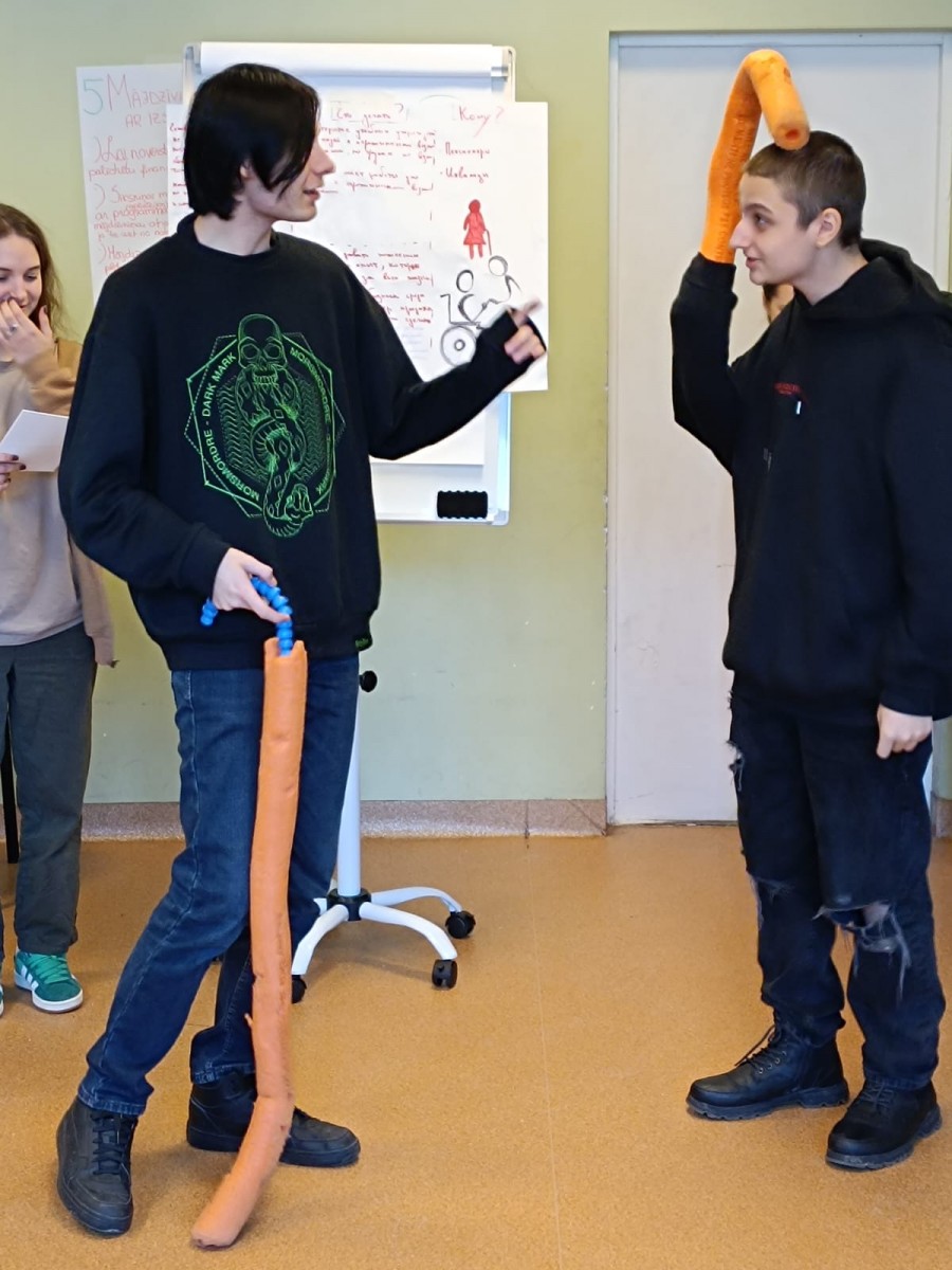 Darbnīca ukraiņu un latviešu jauniešiem Liepājā | Patvērums Drošā māja