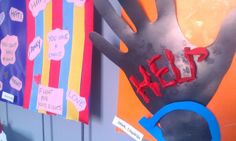 Exhibitions about human trafficking at Kanieris